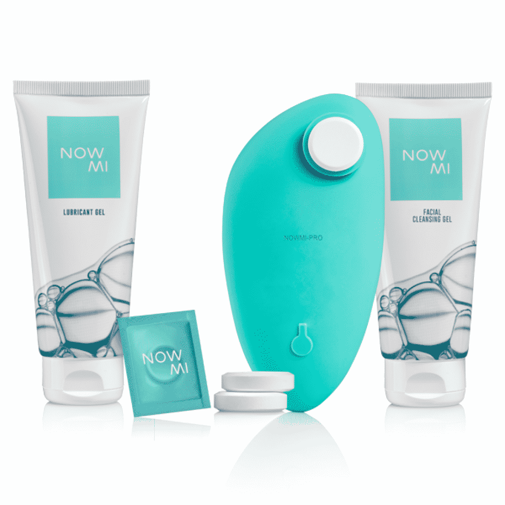 The NowMi Pro weekly oxygen facial treatment kit
